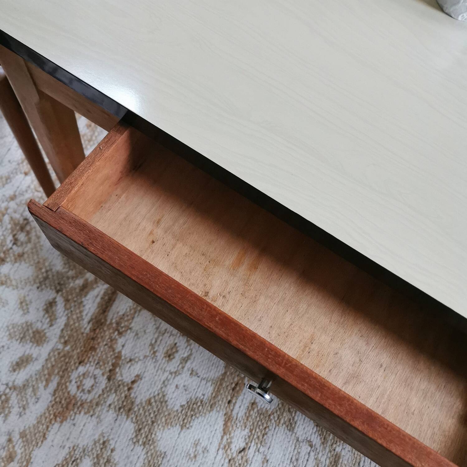 Wood and Formica table, 1950s