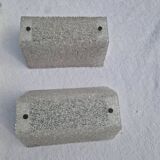 Lot of 5 Vintage Perspex Wall Lights from the 60s and 70s