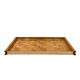 Hollywood regency bamboo and brass tray, Italy 1970s