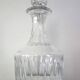 Saint Louis crystal whiskey decanter, marine service