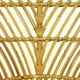 Vintage wicker lounge chair, italian 1950s