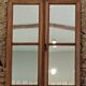 ANTIQUE MIRROR WINDOW
