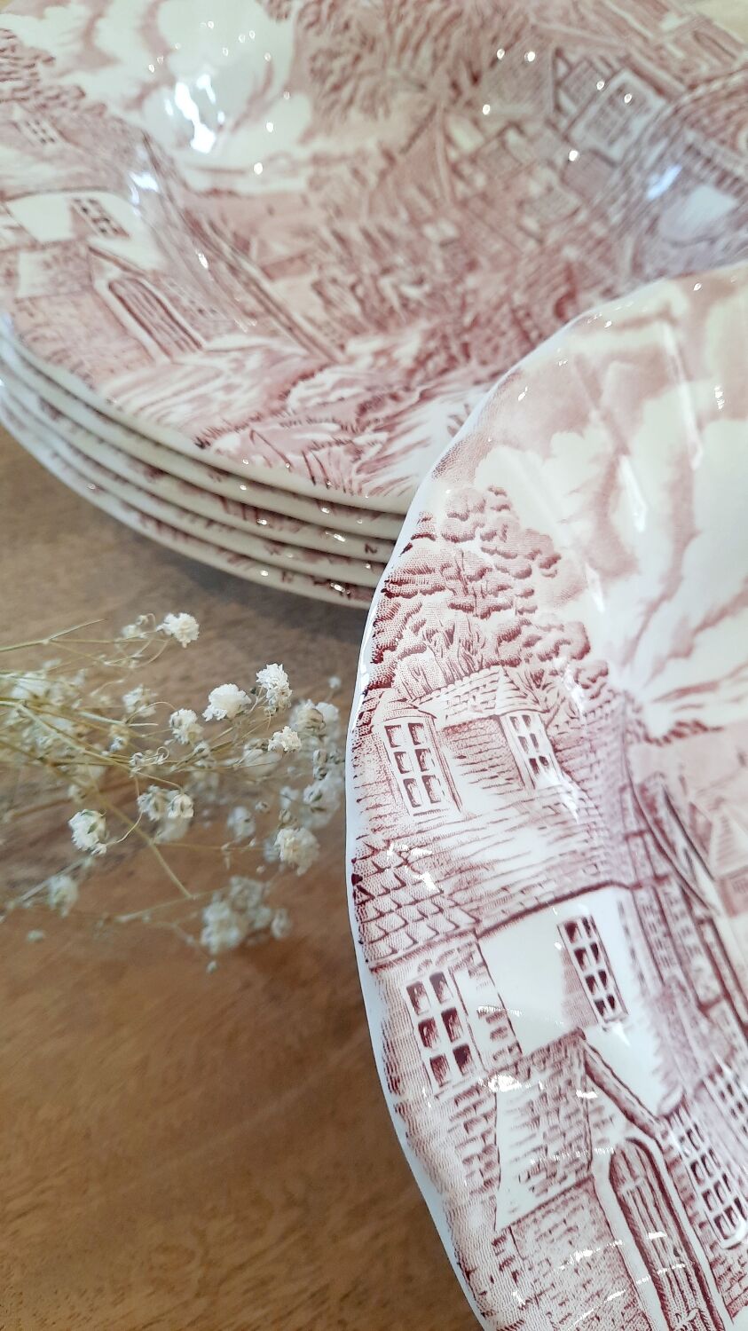 English hollow plates