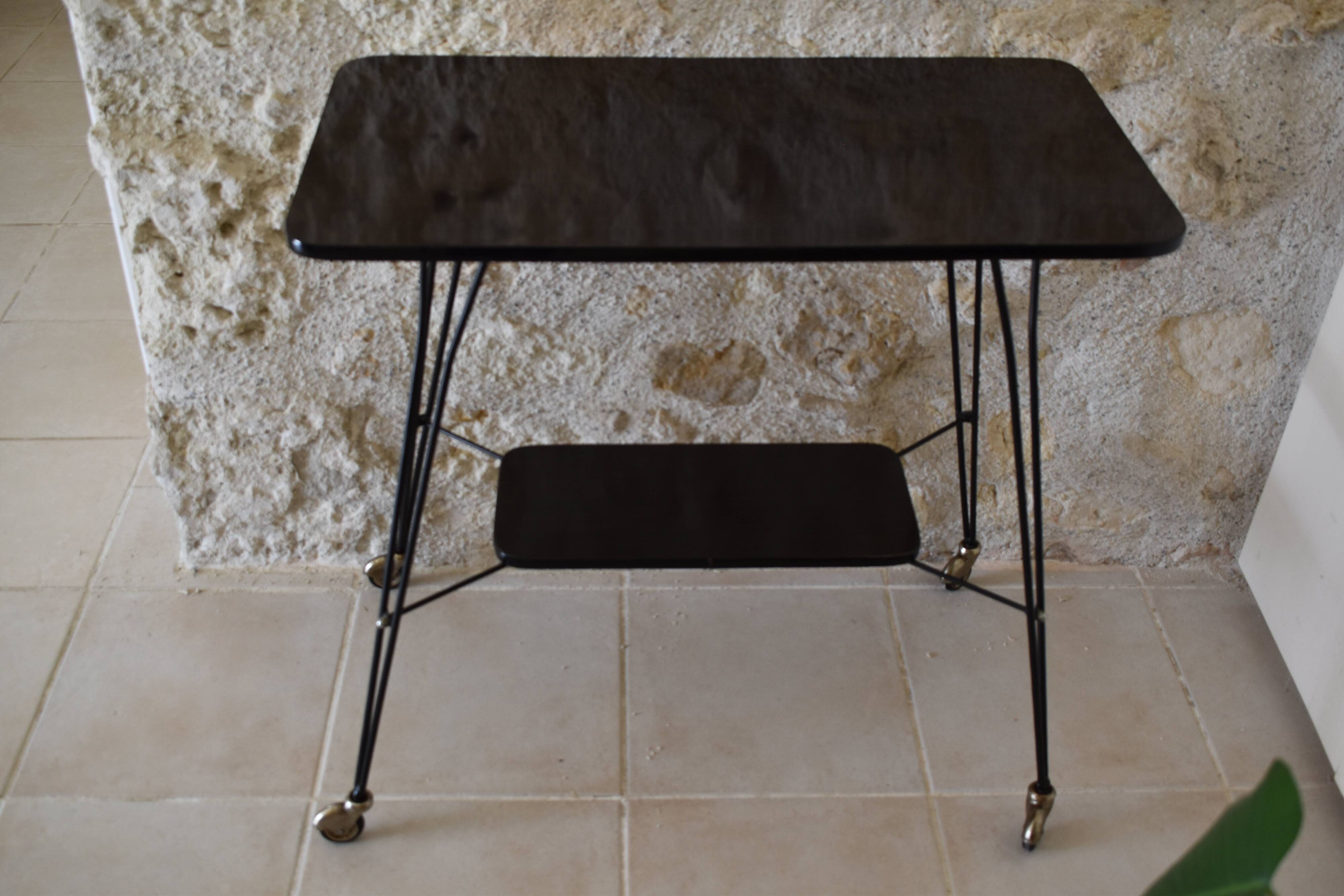 Vintage formica trolley