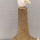 Ceramic table lamp by Danish artist Gitte Dochedahl Denmark 1960s.