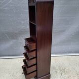 Vintage colonial column bookcase