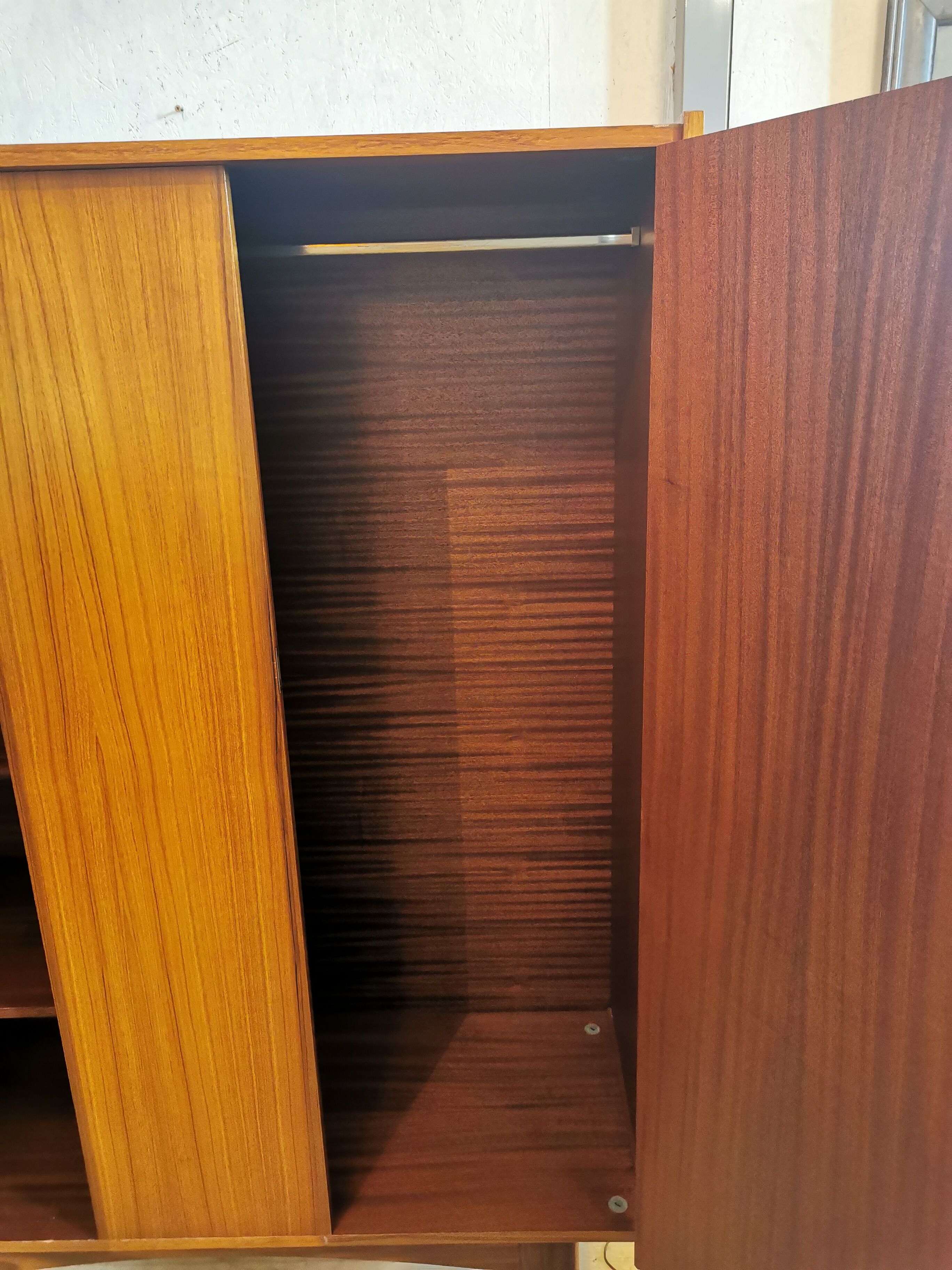 Scandinavian style wardrobe from the 60s