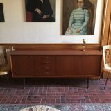 Scandinavian sideboard in teak design