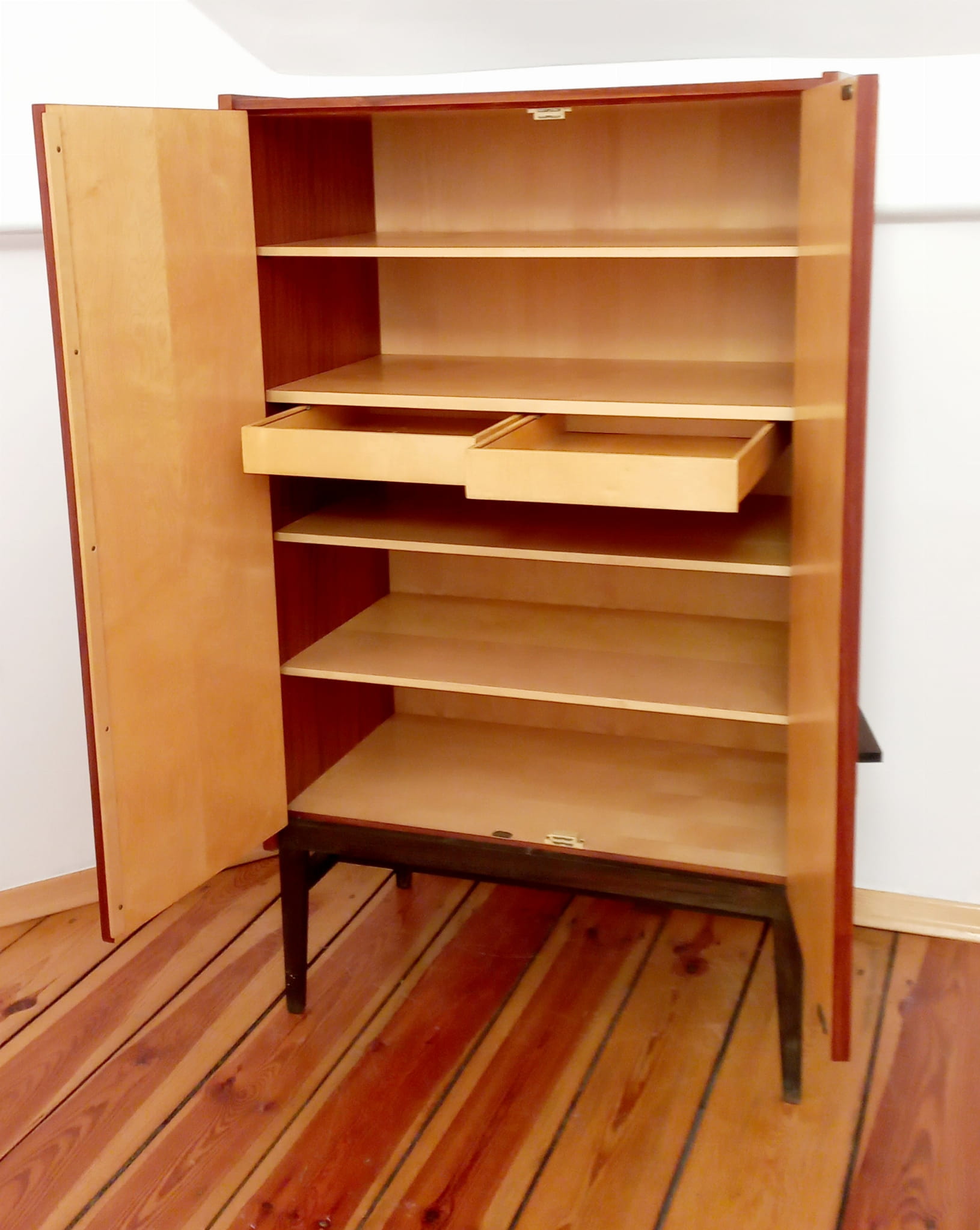 Wardrobe by F. Mezulanik for UP Závody, Czechoslovakia, 1960s