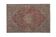 Vintage Handknotted Turkish Unusual Rug with Floral Border 4'5" X 6'4"