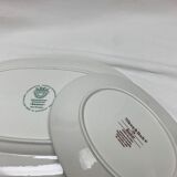 Lot 2 oval dishes villeroy and boch basket