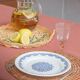 White glass jug "Lison"