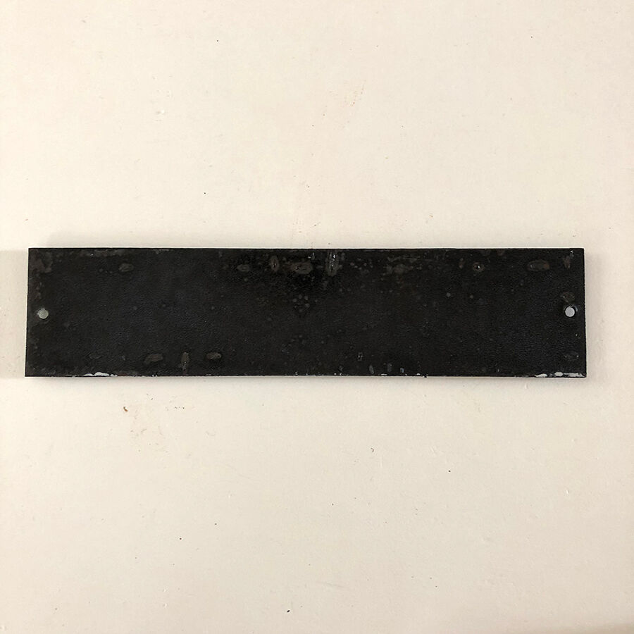 Enamelled plate information vintage 50 's