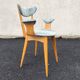 Pair of wooden armchairs, 1960