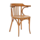 La Manufacture Baumann curved wooden office armchair