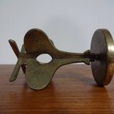 Brutalist Bronze Candleholder, 1960s