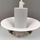 Classic Danish hanging lamp with multiple layers of shades by Lyskaer 1980s