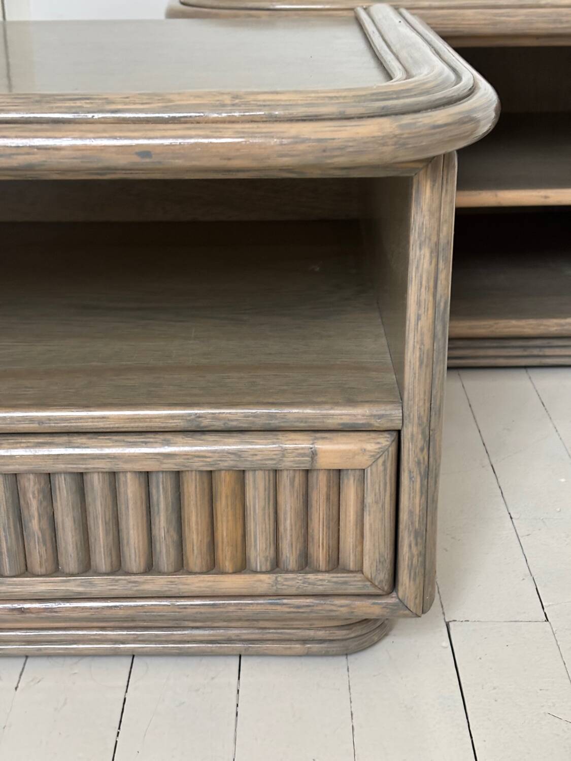 Vintage Maugrion bedside tables