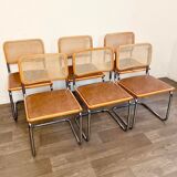 6 chaises B32 Marcel Breuer