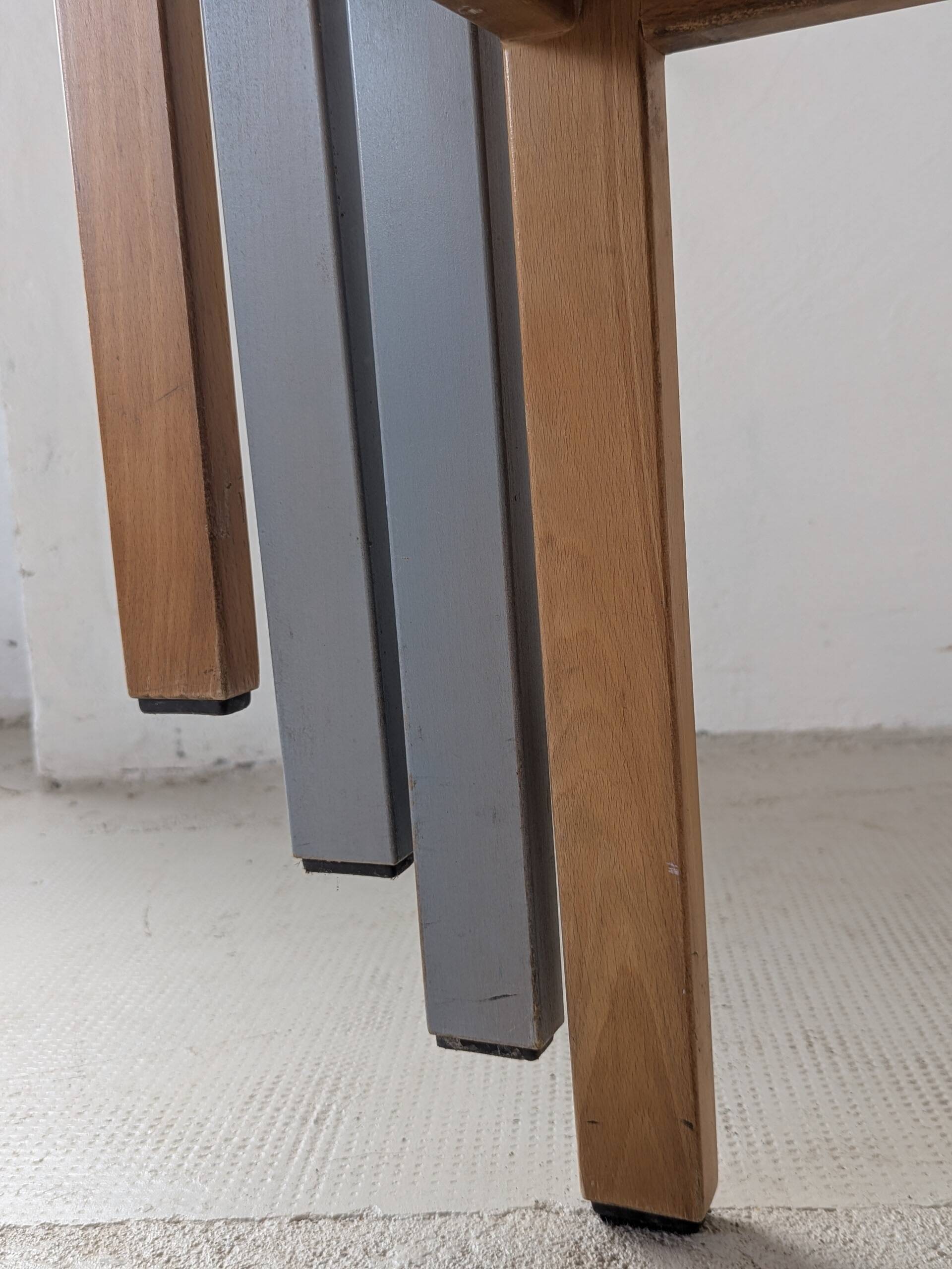 Set of 4 stackable chairs by Rainer Schell