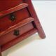 Old chinese barber hairdresser stool 19th xixth century in lacquered wood