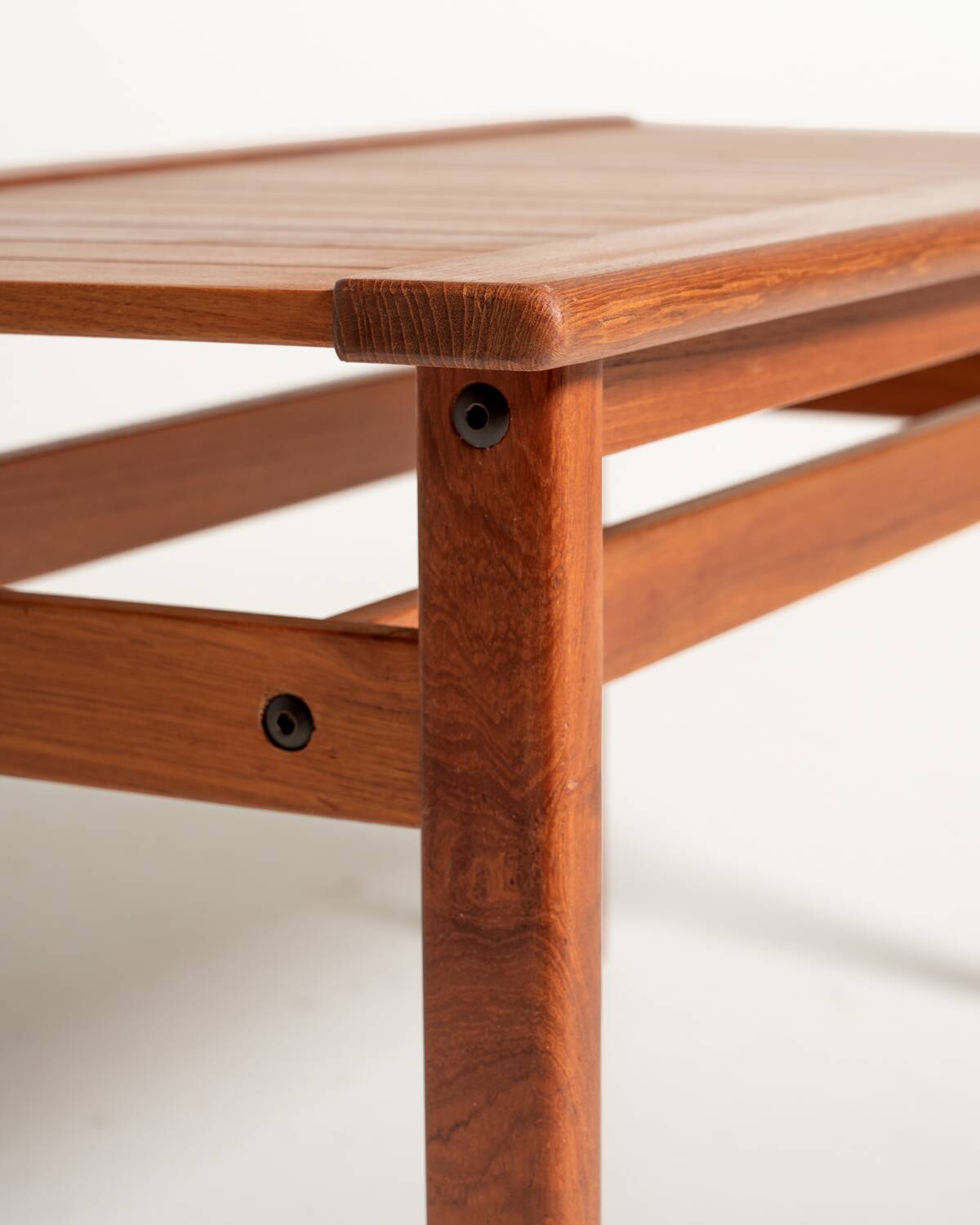 Scandinavian teak bench, 1960s