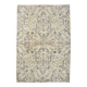 Cream & Light Yellow Turkish Vintage Rug, 215x320Cm