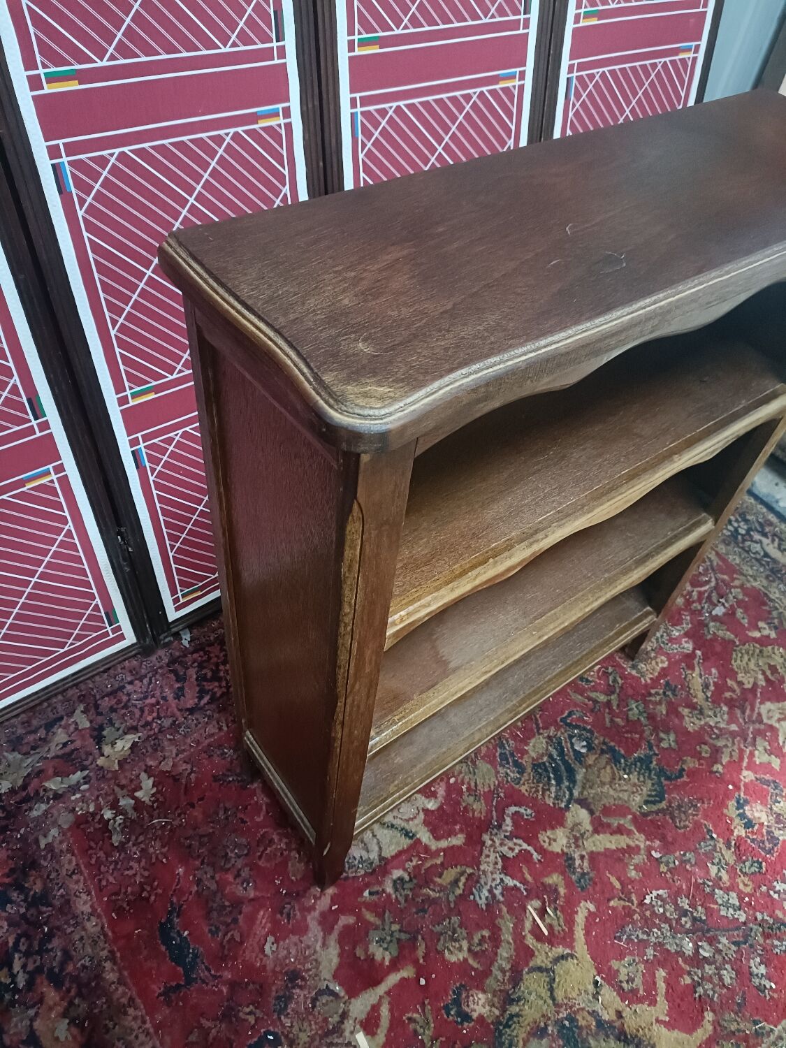 Bibus bookcase in vintage oak