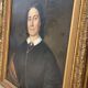 Oil on Canvas Portrait Painting of a Woman Framed 19th Century Signed