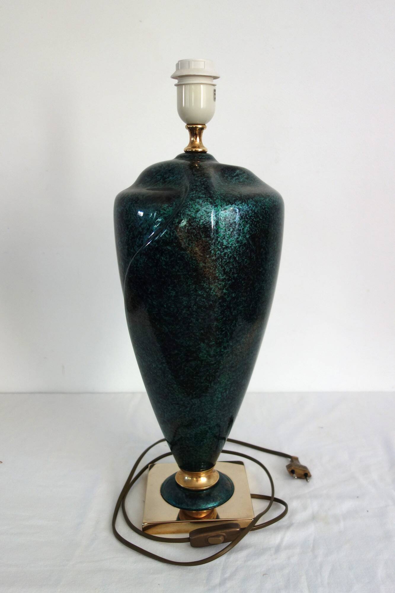 Robert de Schuytener ceramic living room lamp 1980