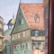 Rue de Colmar huile sur toile