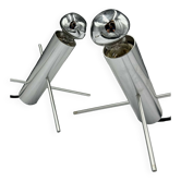 Set of 2 “Cricket” table lamps model R-60 – Raak Amsterdam (Otto Wasch)