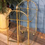 Metal-glass trolley 1970s