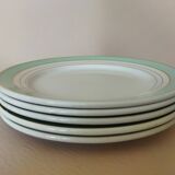 5 Lunéville dessert plates