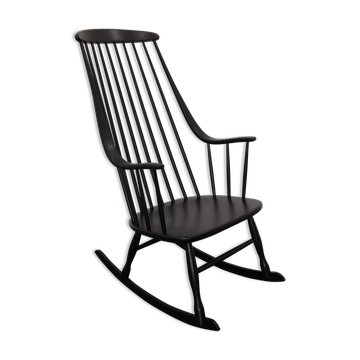 Rocking chair by L. Larsson, Nesto, Sweden, 1960s