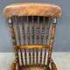 Antique Dutch rocking chair from the early 1900s
