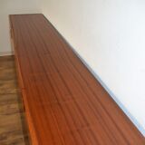 Scandinavian vintage teak row