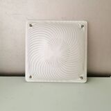 Massive Belgium 80s vintage square light