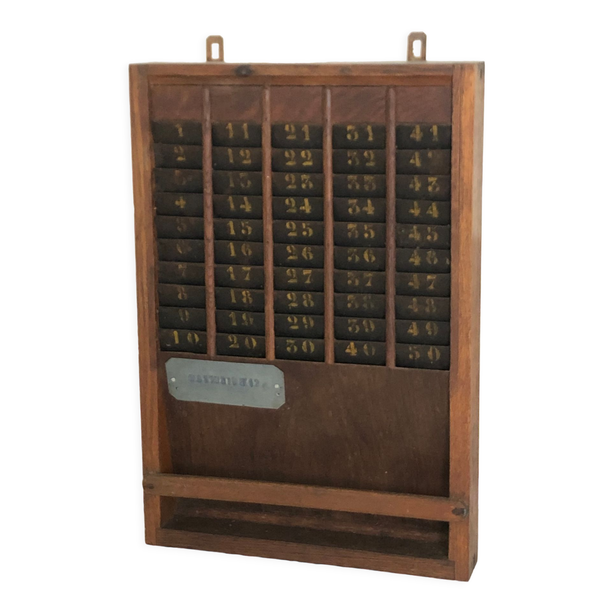 Factory scoreboard, industrial furniture