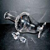 SAINT-LOUIS Reims carafe in star-cut crystal - 1930 Art Deco catalog