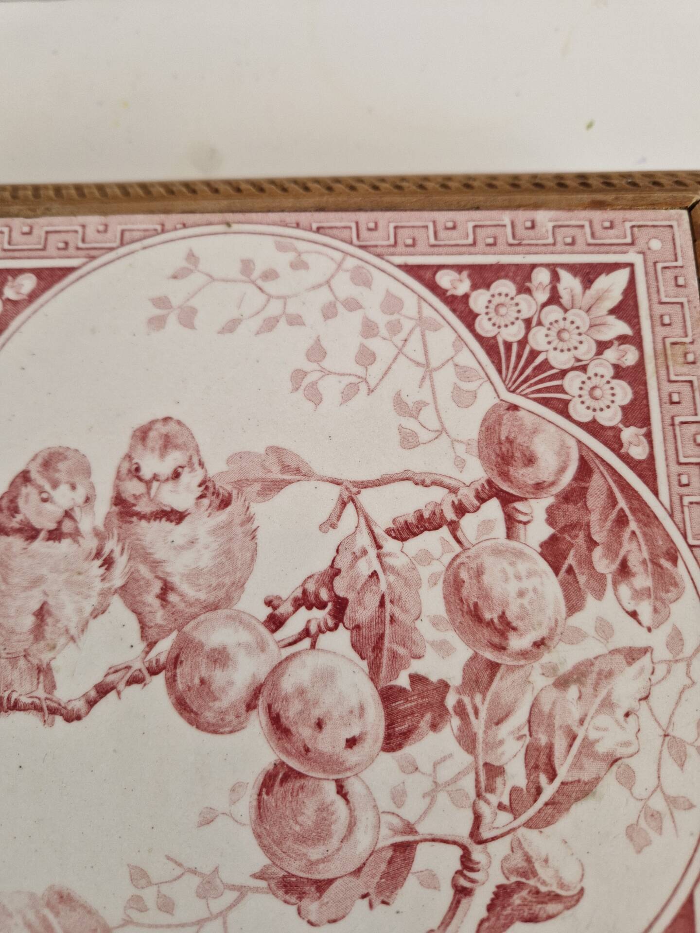 Tile Trivet Sarreguemines