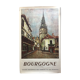 Original tourist poster "Bourgogne French Railway" 62x100cm 1954