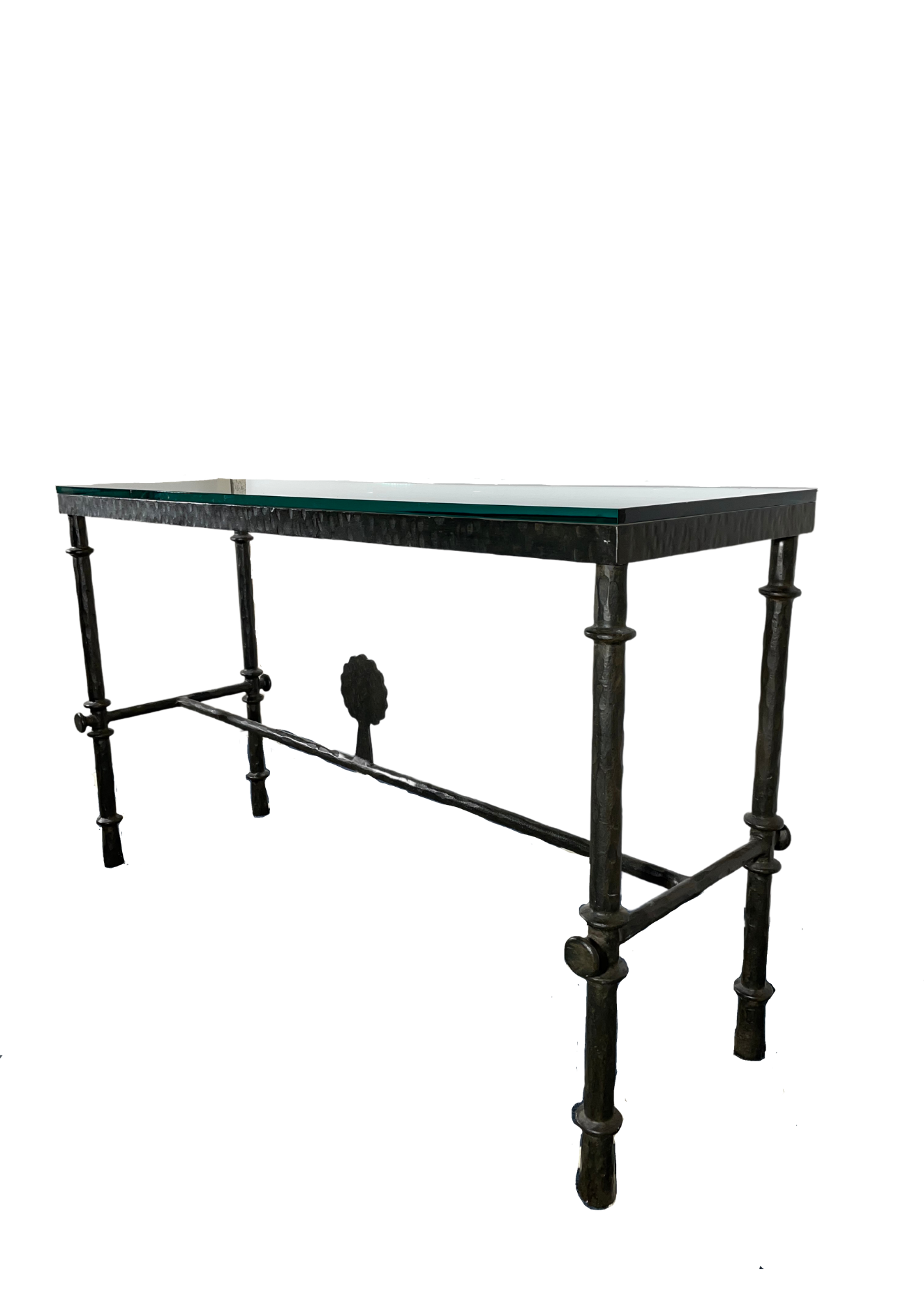 Wrought iron console