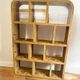 Art Deco library in elm and beech wood