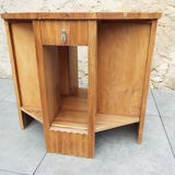 Octagonal art deco side table