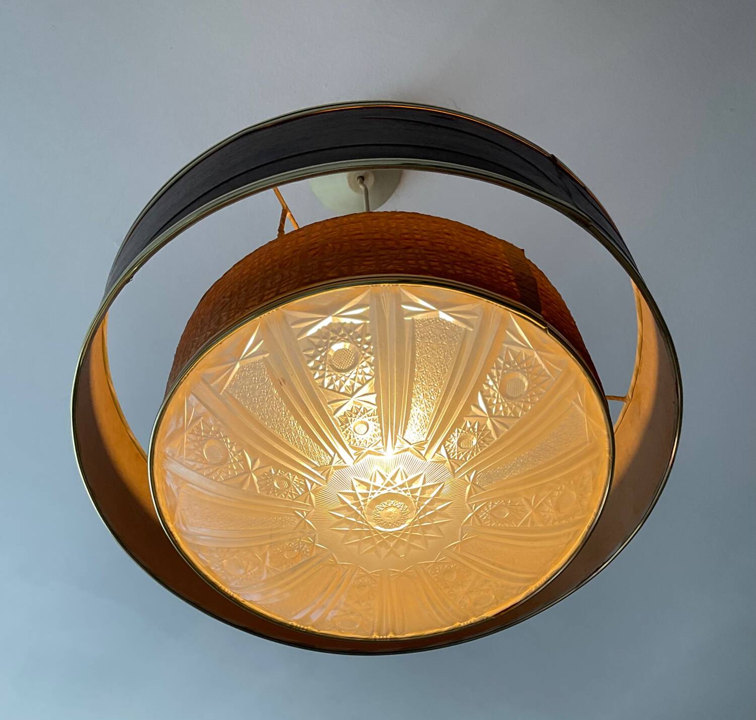 Vintage pendant light from the 60s