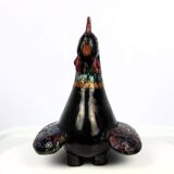 Zoomorphic ceramic vase in the style of Guidette Carbonell