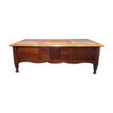 Cherry lounge table with secret cache