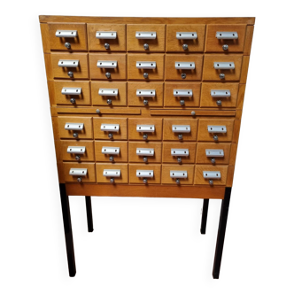 Industrial plug cabinet 30 drawers