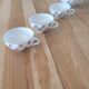 4 antique fine porcelain cups